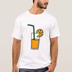 オレンジジュース Tシャツ