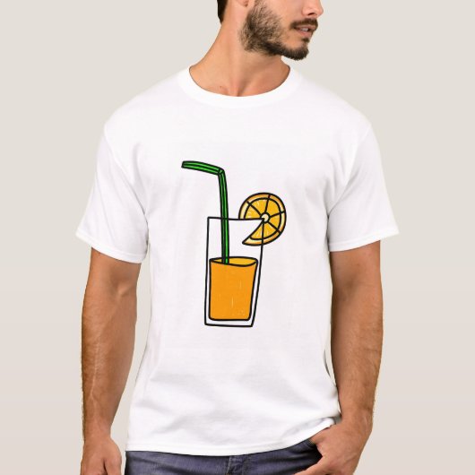 オレンジジュース Tシャツ (正面)