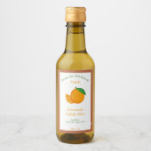 オレンジジュ素朴ースボトルラベルシール ワインラベル (正面)