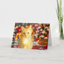 オレンジジンジャーの猫 クリスマス