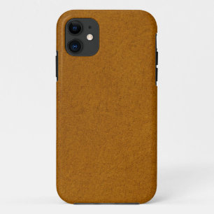 オレンジスエード iPhone 11 ケース