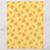 オレンジスクラップブック紙 (正面)