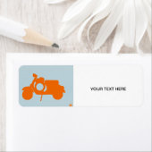 オレンジスクーター ラベル (インサイチュ)