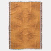 オレンジスターの万華鏡のように千変万化するパターン スローブランケット (正面縦)