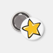 オレンジスター マグネット (正面/裏面)