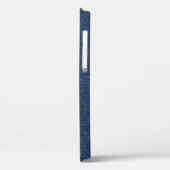 オレンジステッチ、ダブルデニムパッチ。 Case-Mate iPhoneケース (裏面 / 左)