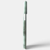 オレンジストライプとグレーの言語特有の抽象芸術 Case-Mate iPhoneケース (裏面 / 右)