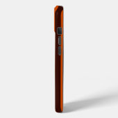 オレンジストライプ色の背景の準備完了 Case-Mate iPhoneケース (裏面 / 左)