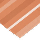 オレンジストライプ色 テーブルクロス (アングル)