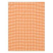 オレンジストライプ色 テーブルクロス (正面)