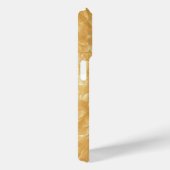 オレンジストリークシャンパンバブル名前をカスタムする Case-Mate iPhoneケース (裏面 / 右)