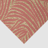 オレンジスパイス金ゴールドグリッターゼブラ誕生日 薄葉紙 (詳細)