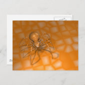 オレンジスパイダー ポストカード (正面/裏面)