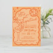 オレンジスピリッツ30thバースデー招待状、ゲット 招待状 (スタンド正面)