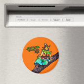 オレンジスプラウト木磁石 マグネット (インサイチュ (食洗機))