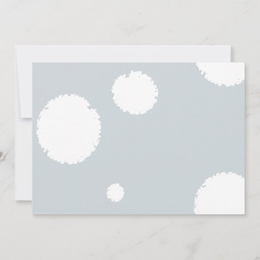 オレンジスプリグ結婚式招待状 招待状 (裏面)