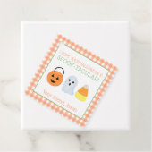 オレンジスポック – タキュラハロウィーントリッ不気味クトリートメント フェイバータグ (インサイチュ)