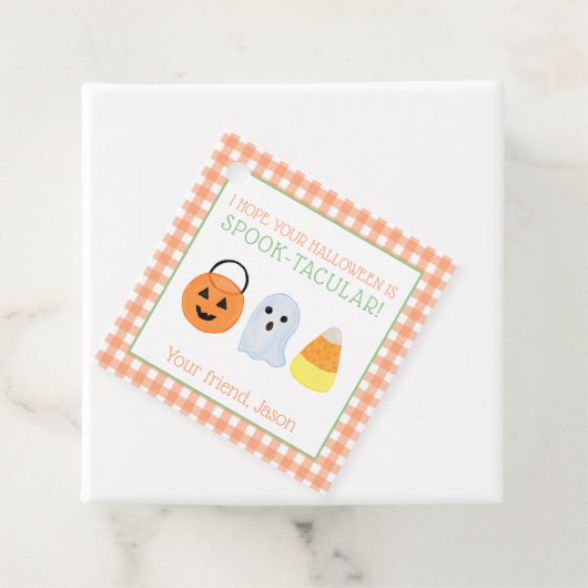 オレンジスポック – タキュラハロウィーントリッ不気味クトリートメント フェイバータグ (インサイチュ)