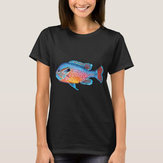 オレンジスポットサンフィッシュ Tシャツ (正面)