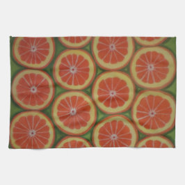 オレンジスライスキッチンタオル キッチンタオル