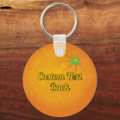 オレンジスライスキーチェーン キーホルダー (裏面)