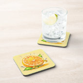 オレンジスライススプラッシュ コースター (右側)