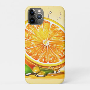 オレンジスライススプラッシュ iPhone 11 PROケース