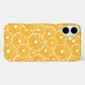 オレンジスライスパターンデザイン Case-Mate iPhoneケース (裏面 (横))