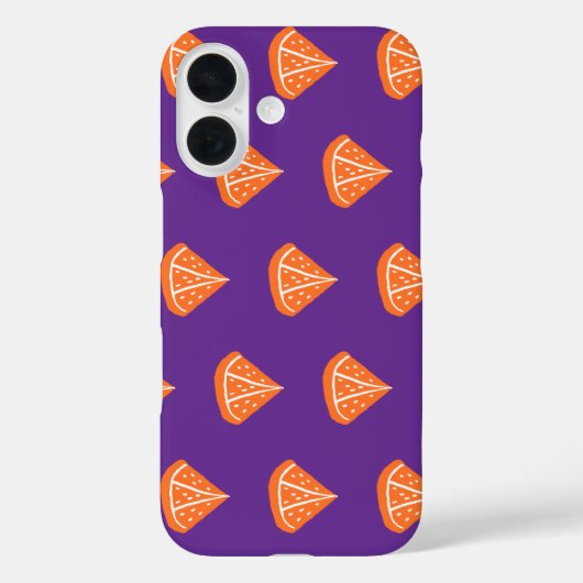 オレンジスライス柄 Case-Mate iPhoneケース (裏面)