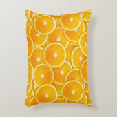 オレンジスライス アクセントクッション (正面(垂直))