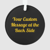 オレンジスライス オーナメント (裏面)