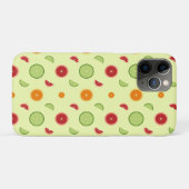 オレンジスライス シームレス パターン Case-Mate iPhoneケース (裏面(横))