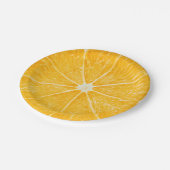オレンジスライス ペーパープレート (アングル)