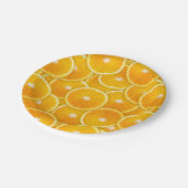 オレンジスライス ペーパープレート (アングル)