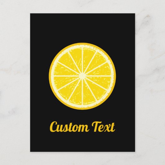 オレンジスライス ポストカード (正面)