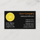 オレンジスライス 名刺 (正面)