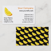 オレンジスライス 名刺 (正面/裏面)