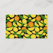 オレンジスライス 名刺 (裏面)