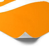 オレンジセールのサイン、18x24春サマーシーズンセール ポスター (角)