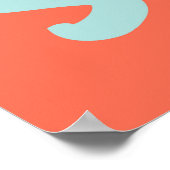 オレンジセールの看板、秋セールの看板、小売販売 ポスター (角)