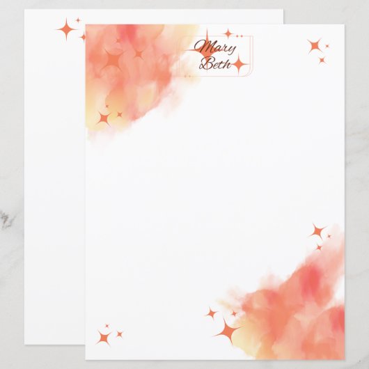 オレンジソニック静止型 (正面/裏面)