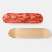 オレンジソーダモノカラー迷彩柄野球 スケートボード (横)