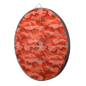 オレンジソーダモノカラー迷彩柄野球 ダーツボード (正面右)