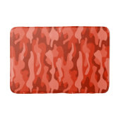 オレンジソーダモノカラー迷彩柄 バスマット (正面)