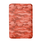 オレンジソーダモノカラー迷彩柄 バスマット (正面縦)