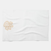 オレンジタイガーポー キッチンタオル (横)