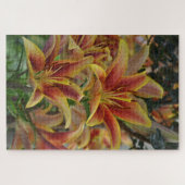 オレンジタイガーライリー ジグソーパズル (横)