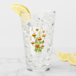 オレンジタイガーリリー タンブラーグラス