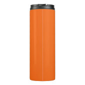 オレンジタイガー無地のカラー タンブラー (裏面)