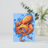 オレンジタコ ポストカード (スタンド正面)